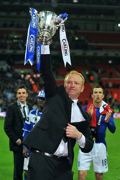Birmingham City FC: Alex McLeish and Team Lift the Carling Cup at Wembley after Defeating Arsenal