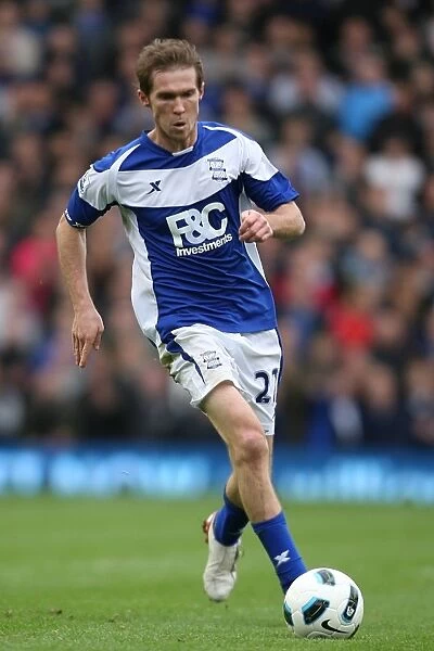 Birmingham City FC: Alexander Hleb in Action against Everton (October 2, 2010, St. Andrew's)