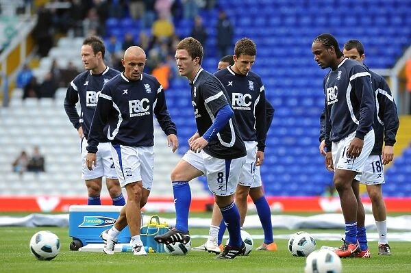 Birmingham City FC: Craig Gardner and Team Mates Prepare for Birmingham City vs. Wigan Athletic (September 25, 2010)