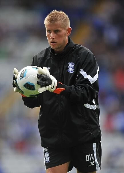 Birmingham City FC: Dave Watson - Goalkeeping Coach in Action at St. Andrew's vs Blackburn Rovers, Premier League (21-08-2010)