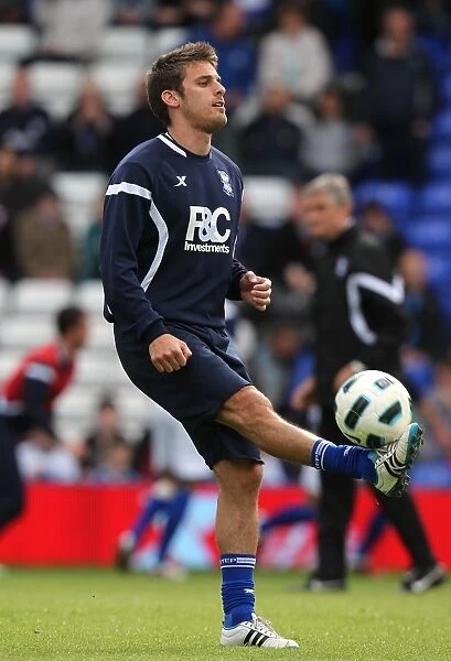 Birmingham City FC: David Bentley Gears Up for Birmingham City vs. Bolton Wanderers (02-04-2011)