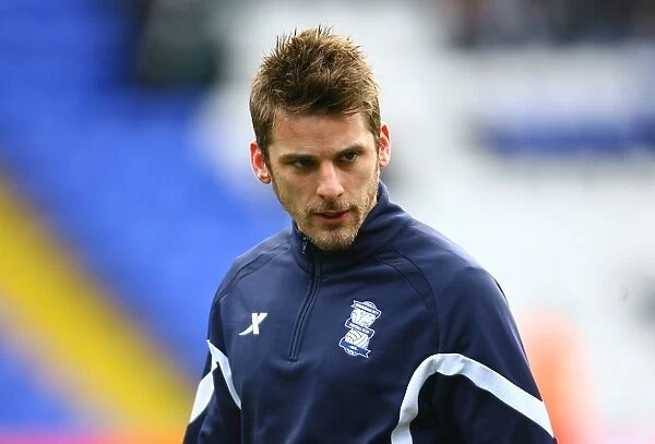 Birmingham City FC: David Bentley's Intense Warm-Up Ahead of FA Cup Showdown Against Coventry City (January 29, 2011)