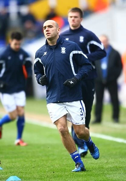 Birmingham City FC: David Murphy's Focused Pre-Game Warm-Up Before FA Cup Showdown with Coventry City (January 29, 2011)