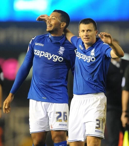 Birmingham City FC: Davis and Caddis's Jubilant Moment as Championship Victory over Watford is Secured