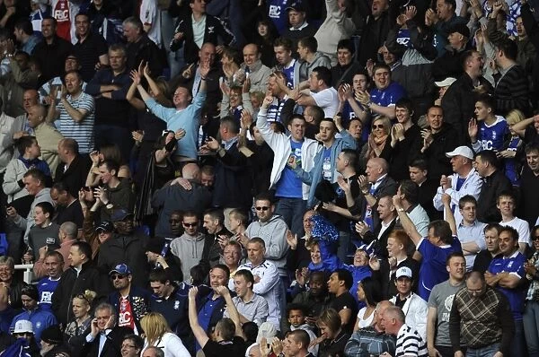 Birmingham City FC: Euphoric Fans Celebrate Championship Victory over Reading (03-05-2009, Madejski Stadium)