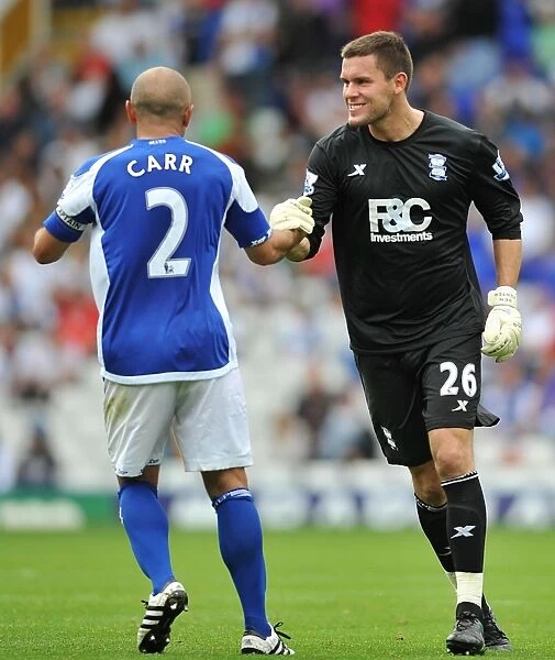 Birmingham City FC: Gardner's Goal - Ben Foster and Stephen Carr's Jubilant Celebration (2010)