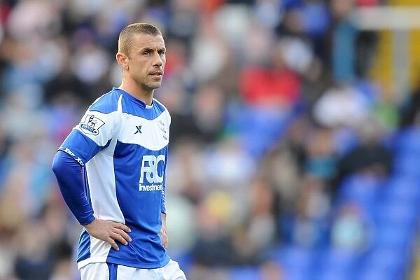 Birmingham City FC: Kevin Phillips in Action Against Wigan Athletic (September 25, 2010)