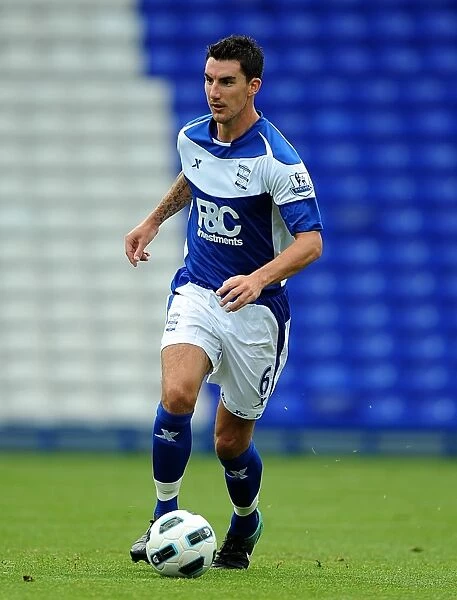 Birmingham City FC: Liam Ridgewell in Action against Mallorca (07-08-2010, St. Andrew's)
