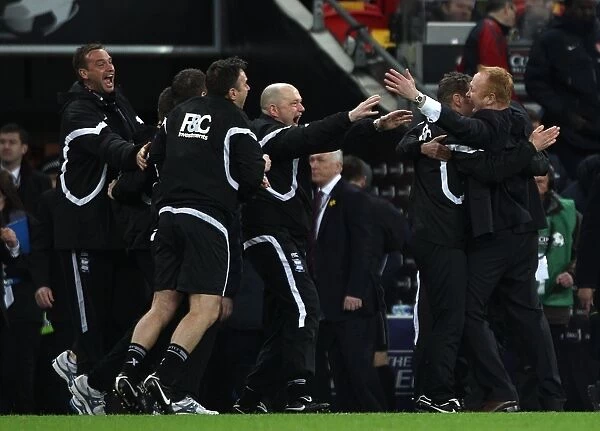 Birmingham City FC: McLeish and Team Celebrate Carling Cup Triumph Over Arsenal at Wembley