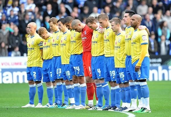 Birmingham City FC - Minutes of Silence at Madejski Stadium Before Reading Match (Npower Championship, 2011)