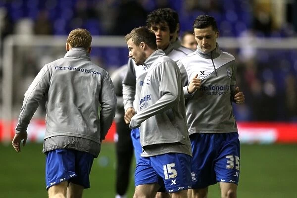 Birmingham City FC: Pre-Match Warm-Up before FA Cup Fifth Round Replay vs. Chelsea (07-03-2012)