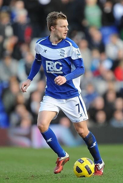 Birmingham City FC: Sebastian Larsson in Action Against Stoke City (BPL, 12-02-2011)