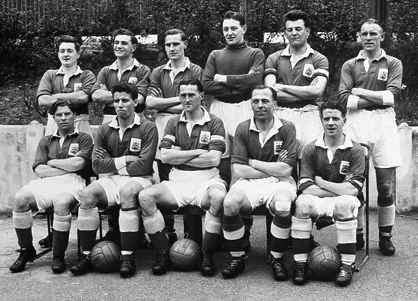 Birmingham City F.C. Second Division Winning Team group - 1954â?