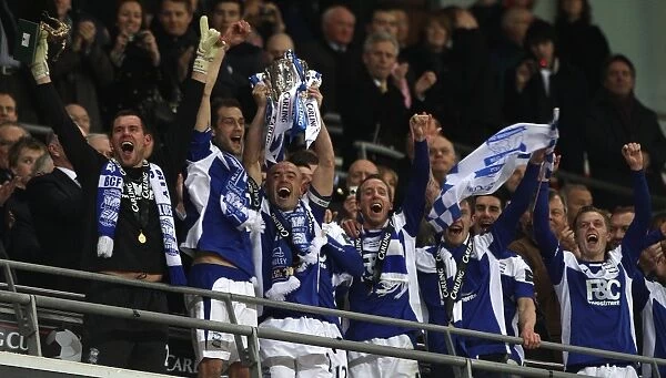 Birmingham City FC: Stephen Carr's Triumphant Carling Cup Victory at Wembley Stadium - Glory of Lifting the Trophy