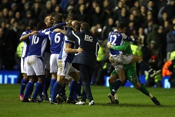 Birmingham City FC Triumphs Over West Ham United in Carling Cup Semi-Final: Celebration at St. Andrew's (26-01-2011)