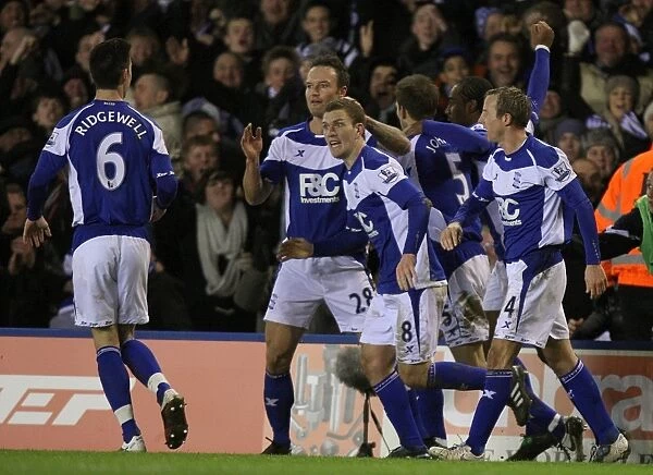 Birmingham City FC: Unforgettable Moment - Celebrating Roger Johnson's Hidden Goal in Carling Cup Semi-Final vs West Ham United (2011)