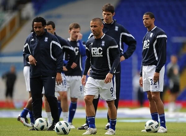 Birmingham City FC: Warm-Up Ahead of Bolton Wanderers Clash (BPL 2011) - St. Andrew's Training Session