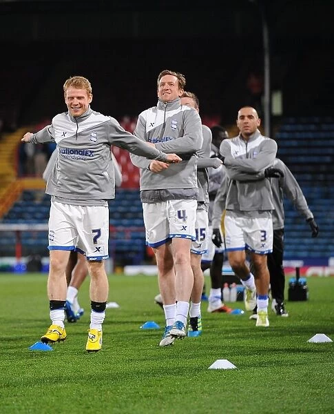 Birmingham City FC: Warm-Up Ahead of Npower Championship Showdown with Crystal Palace (19-12-2011)