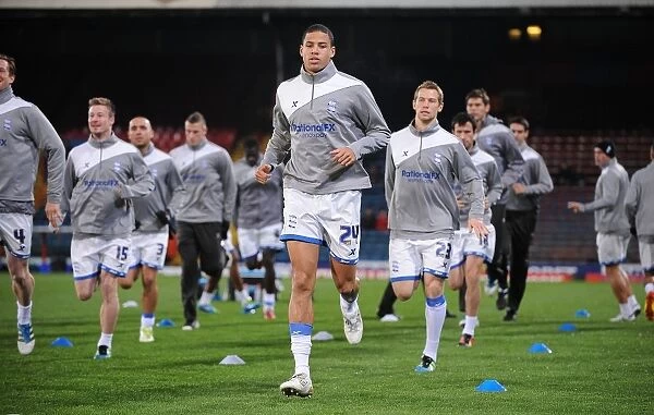 Birmingham City FC: Warming Up Ahead of Npower Championship Showdown with Crystal Palace (19-12-2011)