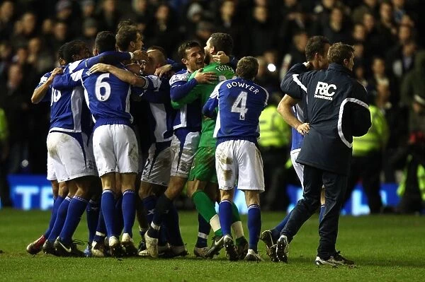 Birmingham City FC's Euphoric Carling Cup Semi-Final Victory over West Ham United: Unforgettable Moment at St. Andrew's