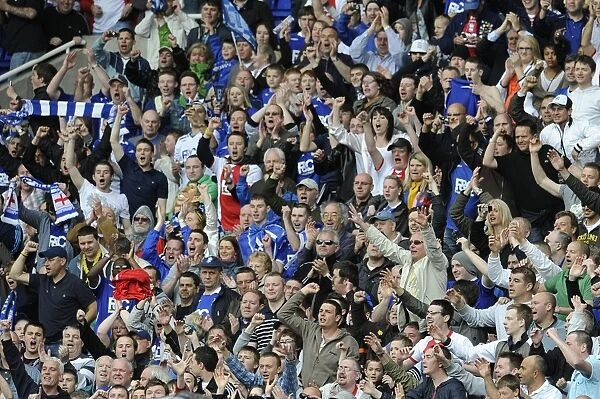 Birmingham City FC's Euphoric Promotion Celebration at Madejski Stadium (03-05-2009 v Reading)