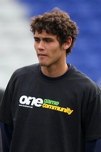 Birmingham City FC's Will Packwood Stands Against Racism: One Game, Kick It Out Campaign (vs Leicester City, 2009)