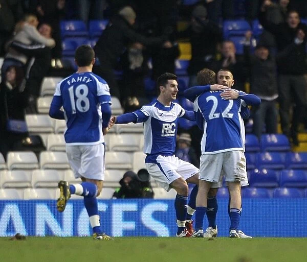 Birmingham City FC's Triumph: Kevin Phillips Scores Third Goal Against Coventry City in FA Cup Fourth Round (January 2011)