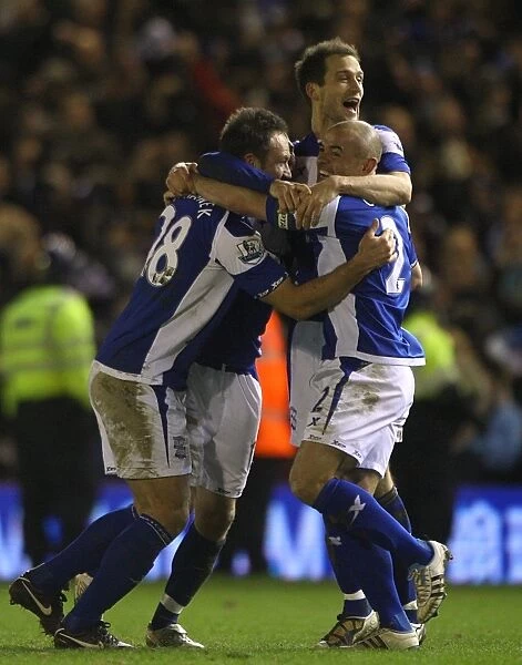 Birmingham City FC's Unforgettable Carling Cup Semi-Final Victory over West Ham United (2011): Euphoric Moment of Triumph