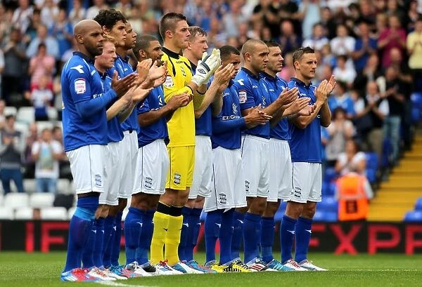 Birmingham City Honors Eddy Brown: Minutes Applause Before Charlton Athletic Match (August 18, 2012)