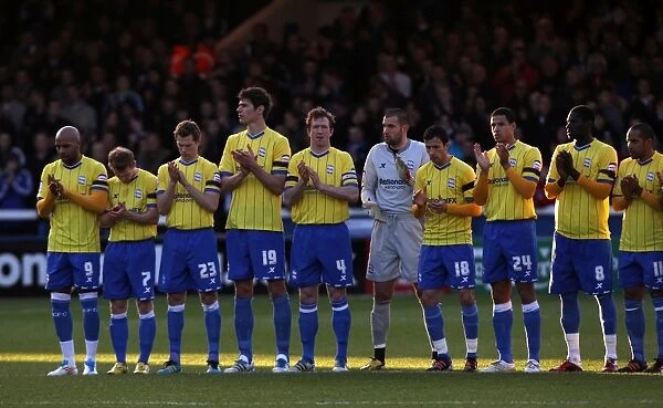 Birmingham City Honors Gary Ablett: A Minute's Applause (02-01-2012 vs Peterborough United)