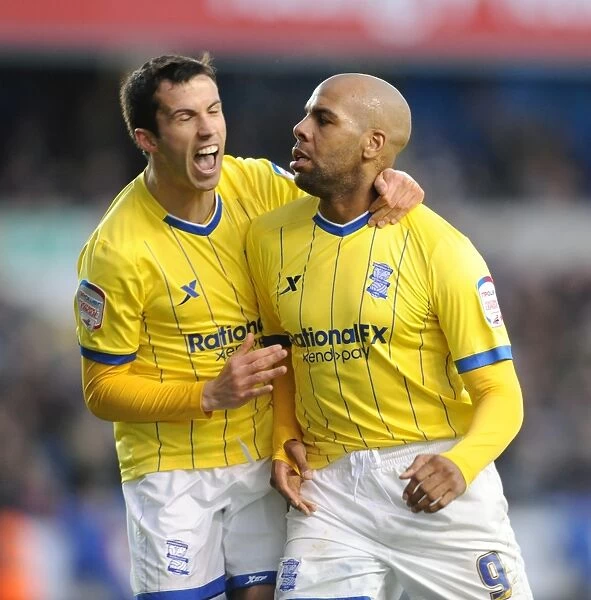 Birmingham City: King and Fahey's Unstoppable Synergy - Second Goal Celebration vs. Millwall (January 14, 2012)
