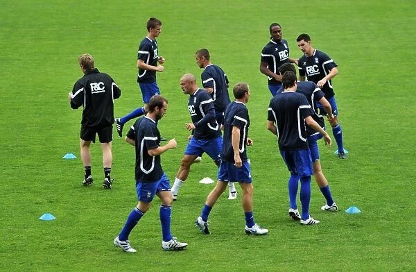 Birmingham City Players Gear Up for Northampton Town Pre-Season Friendly (01-08-2010)
