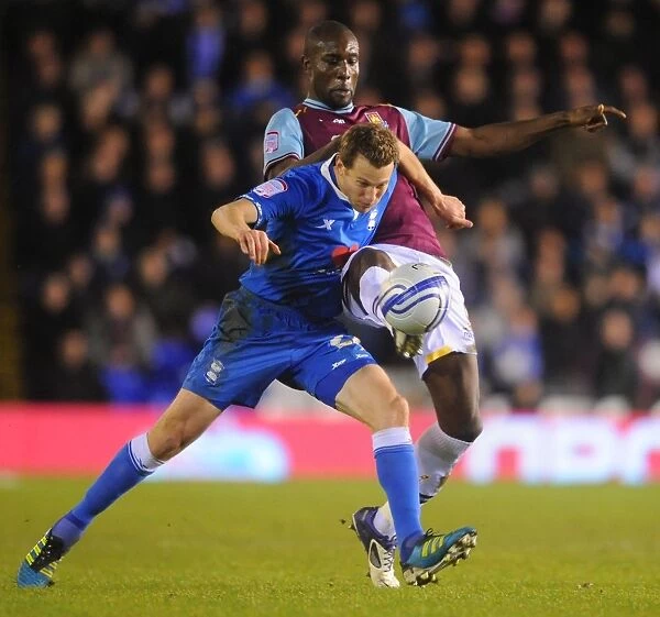Birmingham City vs. West Ham United: A Star-Studded Clash - Spector vs. Cole in the Npower Championship (12-26-2011)