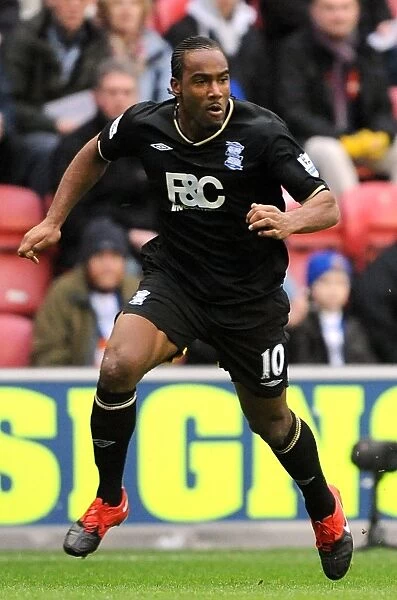 Birmingham City's Cameron Jerome in Action Against Wigan Athletic (05-12-2009)