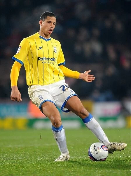 Birmingham City's Curtis Davies in Action Against Crystal Palace (Npower Championship, 19-12-2011)