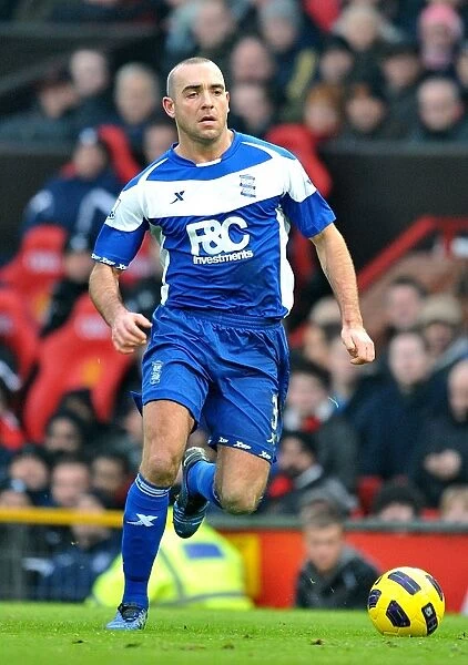 Birmingham City's David Murphy Faces Manchester United at Old Trafford - Barclays Premier League (22-01-2011)