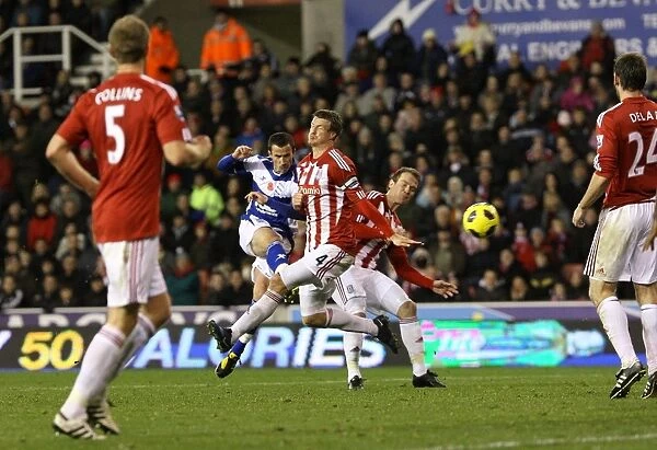 Birmingham City's Historic Upset: Fahey's Stunning Goal vs. Stoke City (Premier League, 09-11-2010)