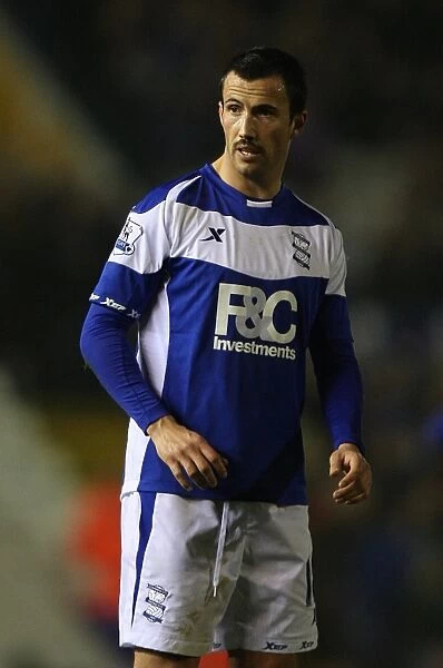 Birmingham City's Keith Fahey and His Movember Moustache: A Defiant Display Against Chelsea (November 20, 2010)
