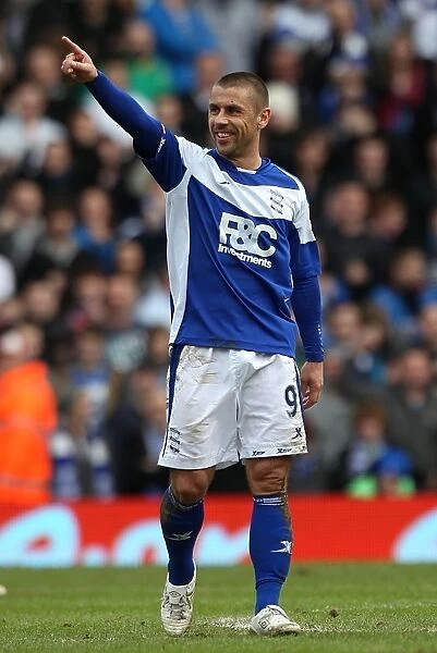 Birmingham City's Kevin Phillips Celebrates Second Goal in FA Cup Sixth Round Against Bolton Wanderers (Mar. 12, 2011)