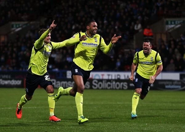 Birmingham City's Kyle Bartley Celebrates Double Strike Against Huddersfield Town in Sky Bet Championship