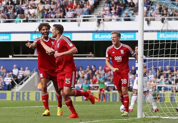 Birmingham City's Lukas Jutkiewicz Scores First Goal Against Queens Park Rangers in Sky Bet Championship