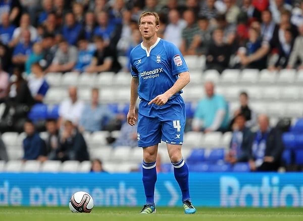 Birmingham City's Steven Caldwell in Action Against Coventry City (Npower Championship 2011)
