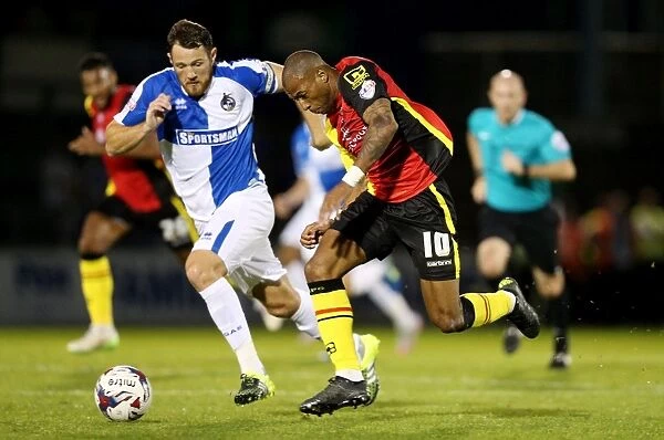 Birmingham City's Wesley Thomas Outsmarts Tom Parkes in Capital One Cup Clash