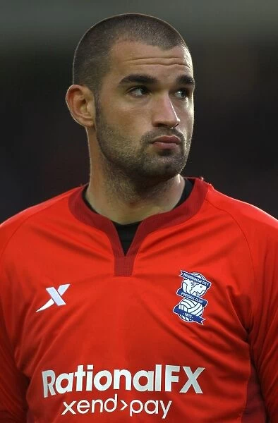Boaz Myhill in Action: Birmingham City FC vs Nacional - UEFA Europa League Play-Off Second Leg at St. Andrew's (2011)