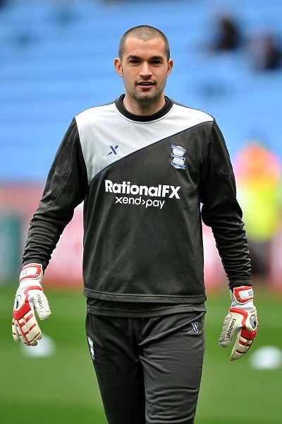 Boaz Myhill in Action: Birmingham City vs. Coventry City, Npower Championship (10-03-2012) - Ricoh Arena