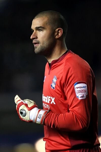 Boaz Myhill in Action: Birmingham City vs Leeds United, Npower Championship 2011 (St. Andrew's)