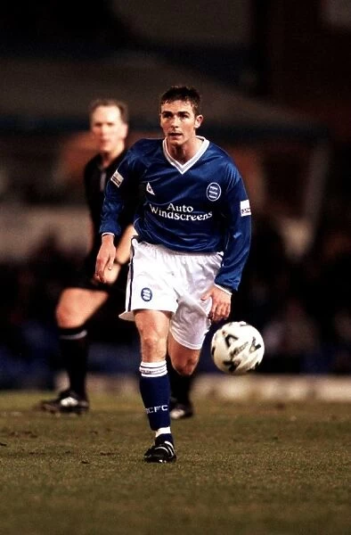 Bryan Hughes in Action: Birmingham City vs. Watford (Nationwide League Division One - 02-03-2001)