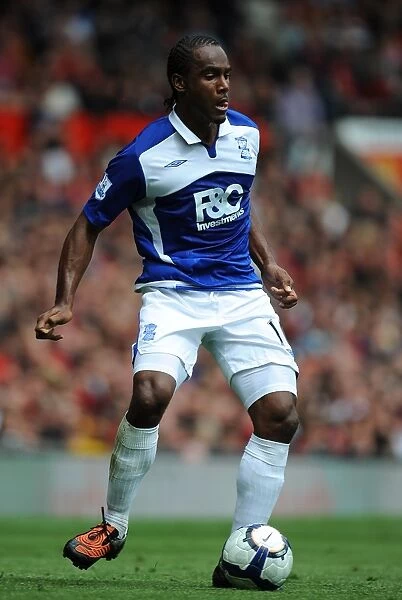 Cameron Jerome at Old Trafford: Birmingham City vs Manchester United, Barclays Premier League (August 16, 2009)