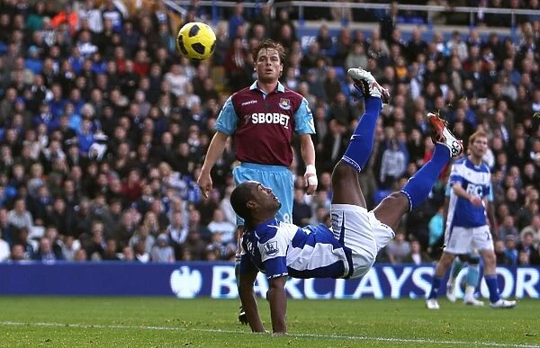 Cameron Jerome's Thrilling Shot: Birmingham City vs. West Ham United in the Barclays Premier League (06-11-2010)