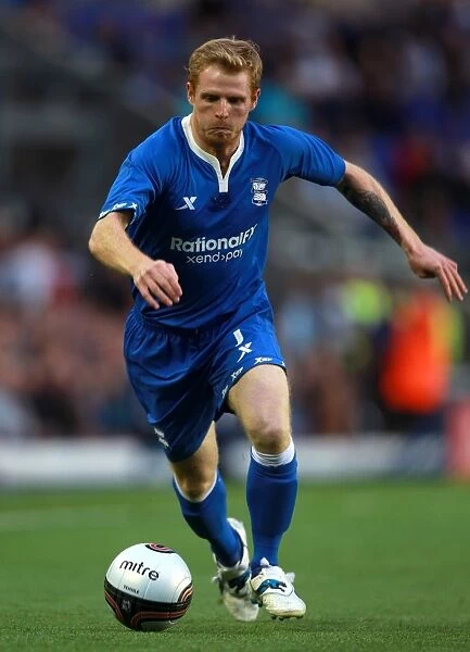 Chris Burke in Action: Birmingham City vs. Nacional (UEFA Europa League Play-Off, 2011)